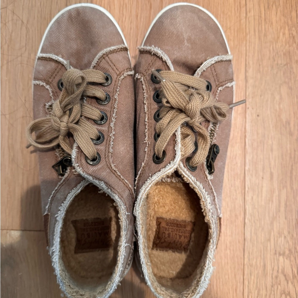Canvas Brown Sneakers, adult
